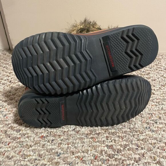 Sorel Joan Of Arctic Tan Waterproof Lined Shearling Winter Boots- Size 7 - Picture 8 of 12